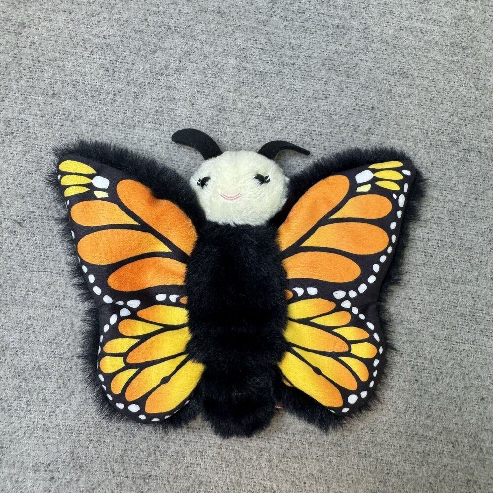 Douglass Monarch Mini Butterfly Plushie Lovey Cuddle Toy Collectible Baby Rare